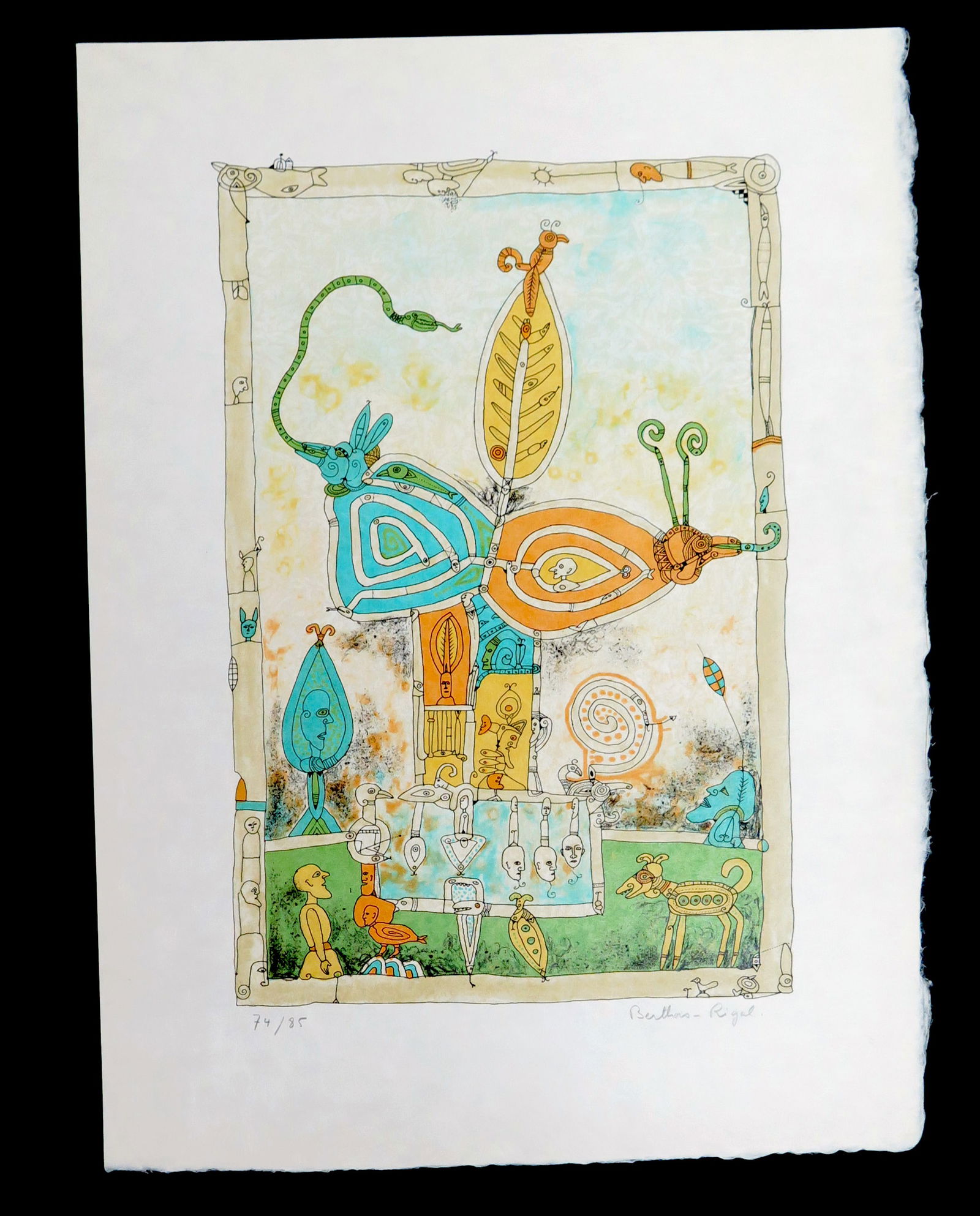 Berthois-Riga, Bernard,French b. 1927 (1 of 2)