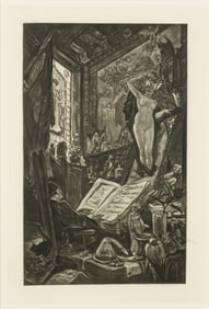 Rops, Felicien,Belgian (1833-1898)