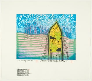 Hundertwasser, Friedensreich ,Austrian 1928-2000