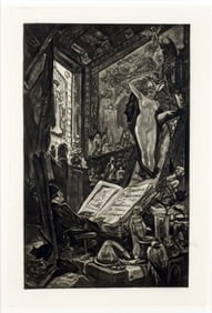 Rops, Felicien,Belgian (1833-1898)