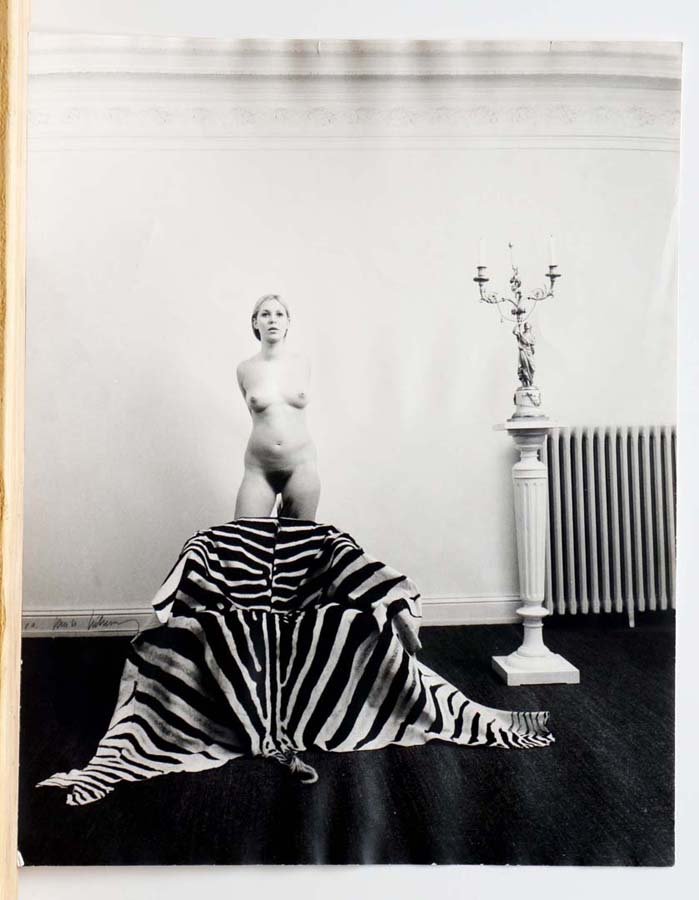 SZEKESSY, KARIN, German b. 1939,: Title: 2 works, photographs, , printed on photo card stock,c. 1966, both signed by the artist verso, the first also signed annotated 'E.A'. recto,, , , , Size info: ,sheet: 23 1/2 by 18 1/2 in. (60 x