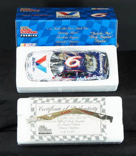 Martin, Mark: Martin, Mark, Mark Martin Die Cast Stock Car Replica, 10 x 4 x 5, 1:24 die-cast metal car with movable parts, Premier Collection, 10th anniversary of Racing Champions,Racing Champions, quantity: 1