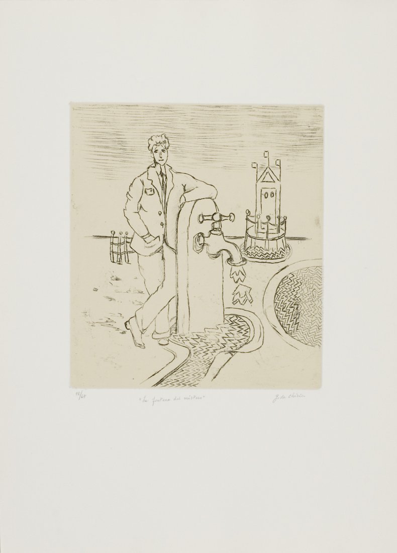 DE CHIRICO,  GIORGIO,  Italian 1888-1978, (1 of 1)