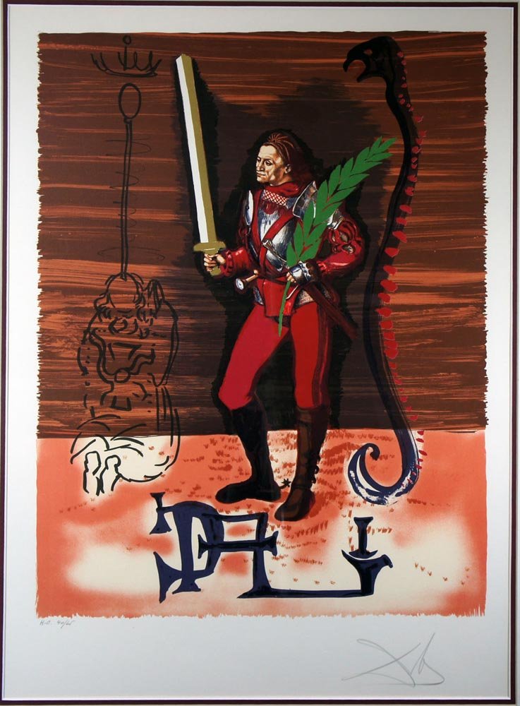 Dali, Salvador,   Spanish 1904-1989, (1 of 3)