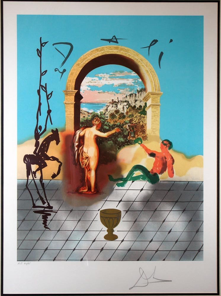 Dali, Salvador,   Spanish 1904-1989, (1 of 2)