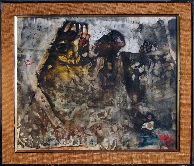 (Artist Unknown),  Hispanic 20th C. , (1 of 2)