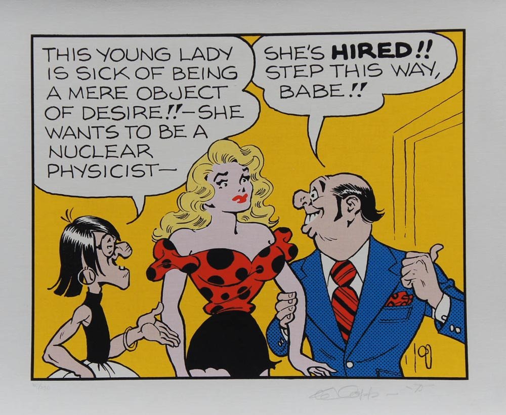 Capp, Al  (four works),   American 1909-1979, (1 of 4)