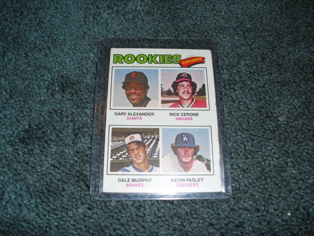 1977 Topps Dale Murphy Rookie Card: 77 Topps