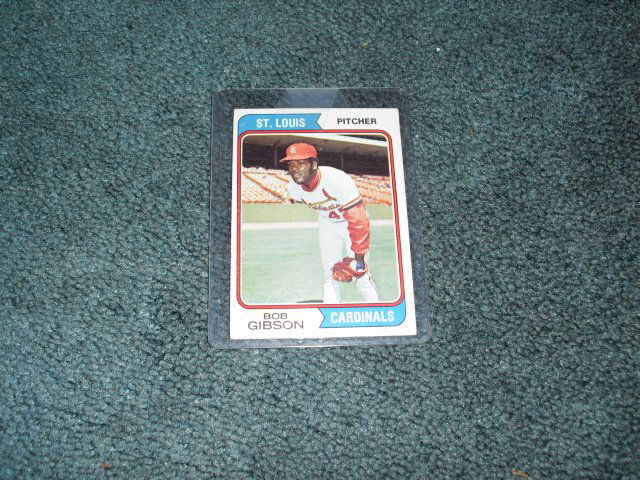 1974 Topps Bob Gibson: 74 Topps