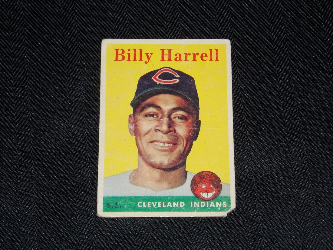 1958 Topps: Billy Harrell, Cleveland Indinas, 1958 Topps