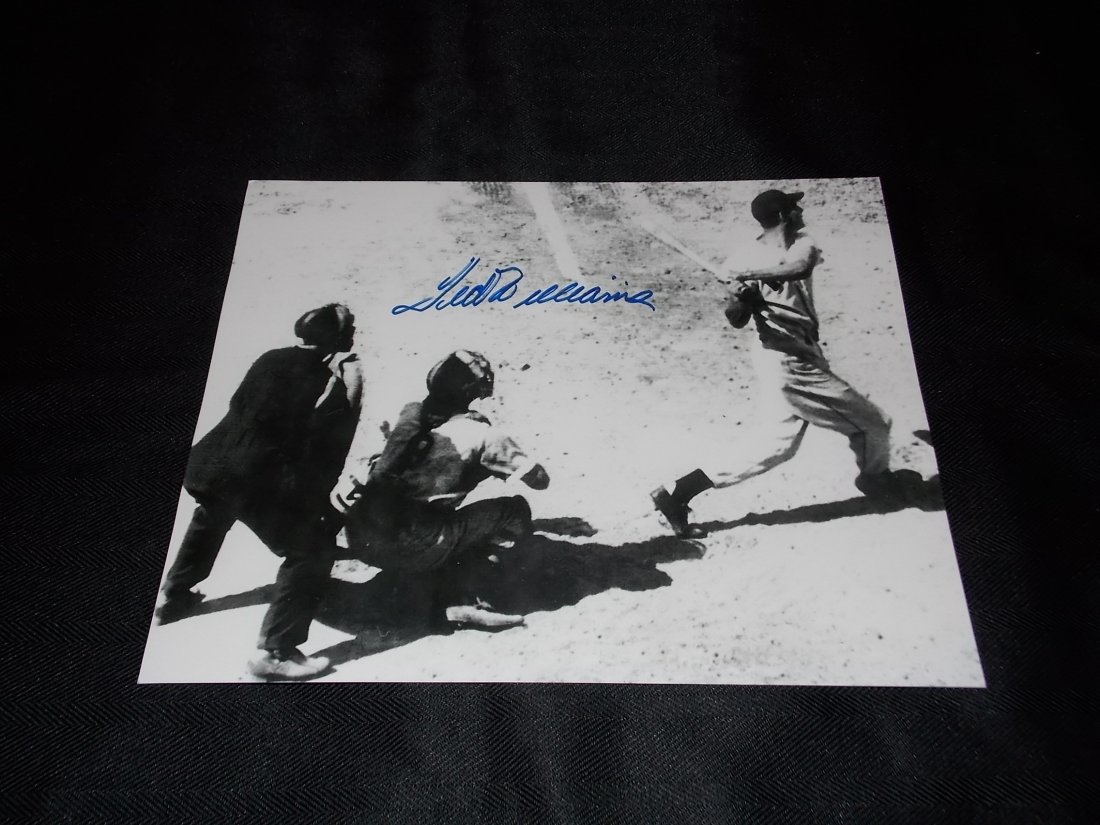 Ted Williams: TED WILLIAMS, Autographed 8x10 Photo, w/COA