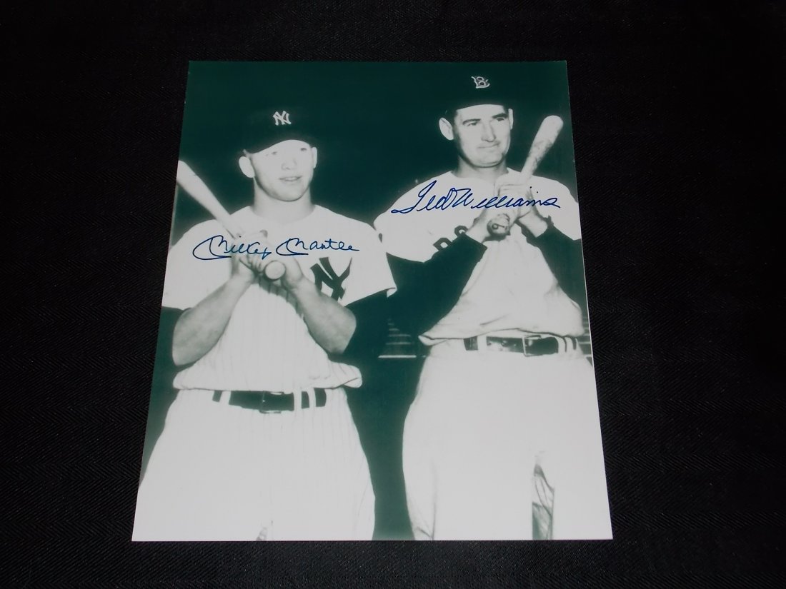Mickey Mantle & Ted Williams (1 of 1)