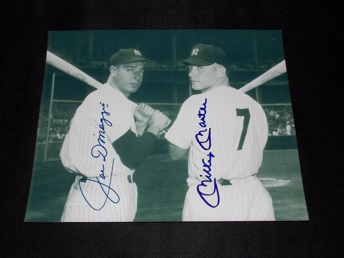 Mickey Mantle & Joe DiMaggio (1 of 1)