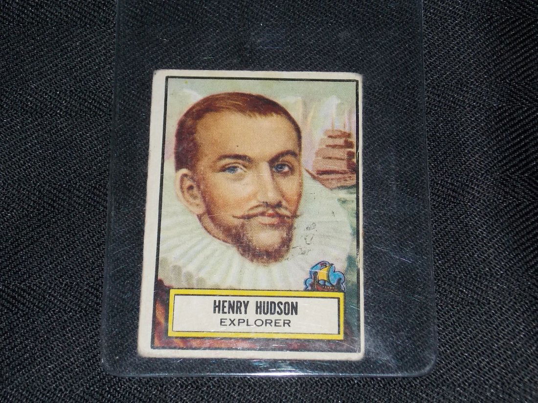 1952 Topps Look n' See: 1952 Topps Look n' See, Henry Hudson, Explorer