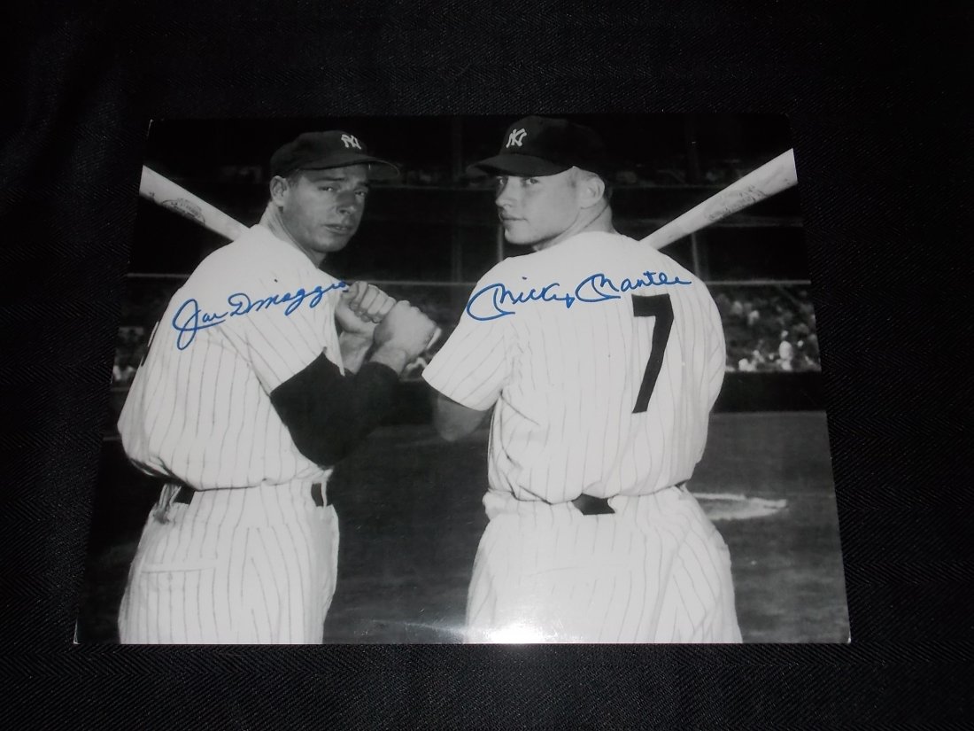 Mickey Mantle & Joe DiMaggio (1 of 1)