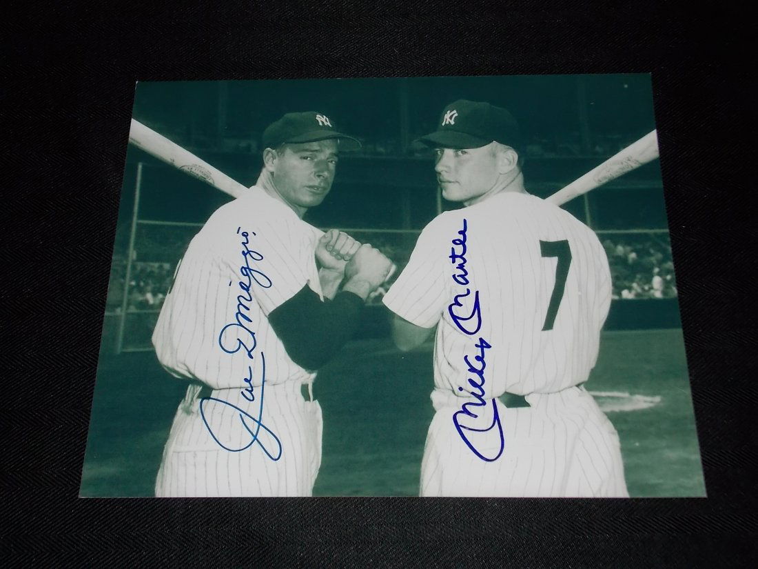 Mickey Mantle & Joe DiMaggio (1 of 1)
