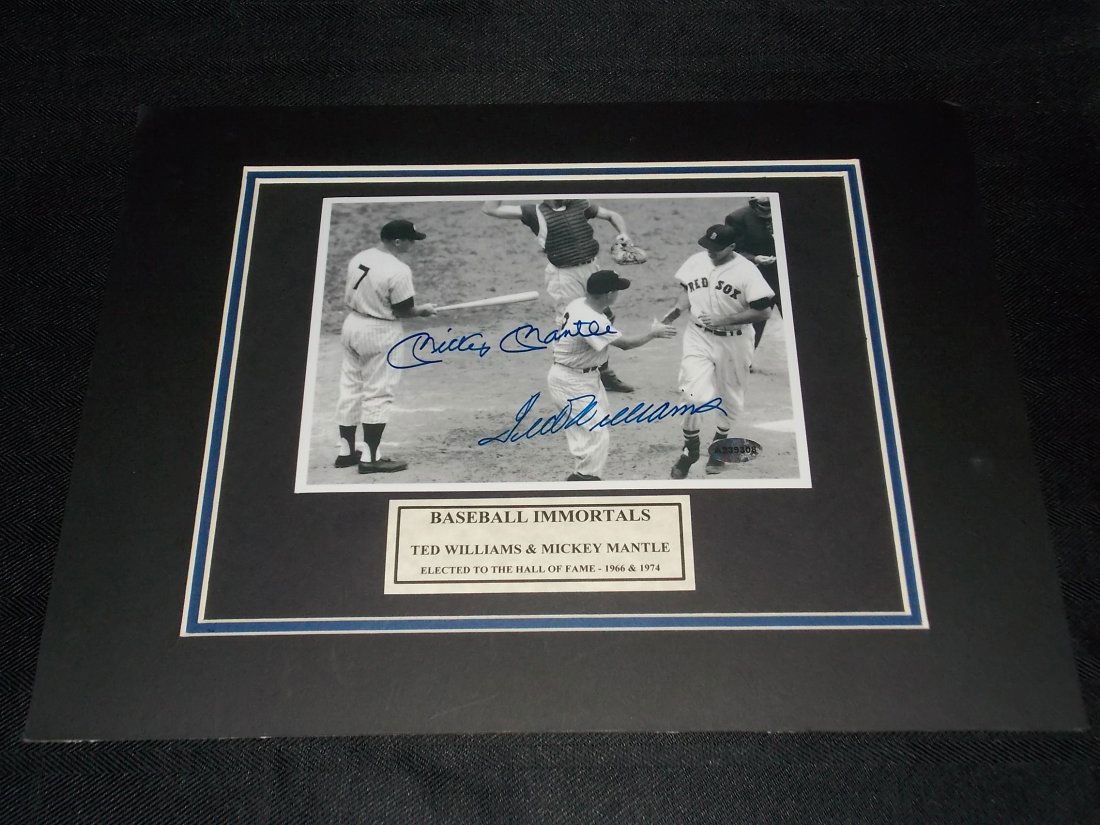 Mickey Mantle & Ted Williams (1 of 1)