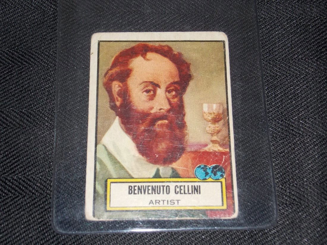 1952 Topps Look n' See: 1952 Topps Look n' See, Benvenuto Cellini, Artist