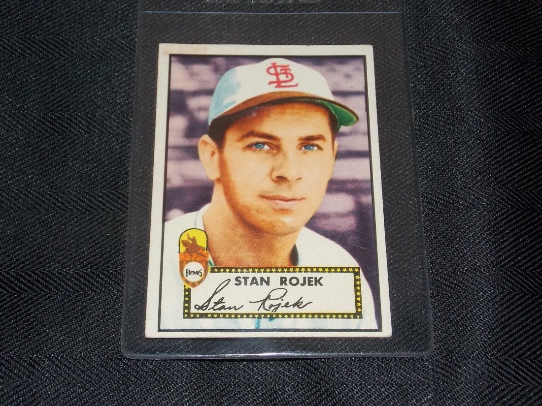 1952 Topps: 1952 Topps, Stan Rojek, St. Louis Browns