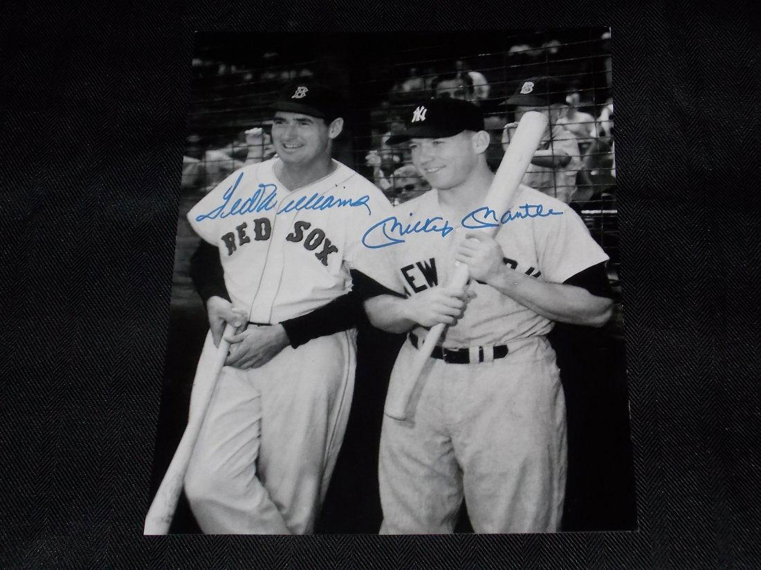 Ted Williams & Mickey Mantle (1 of 1)