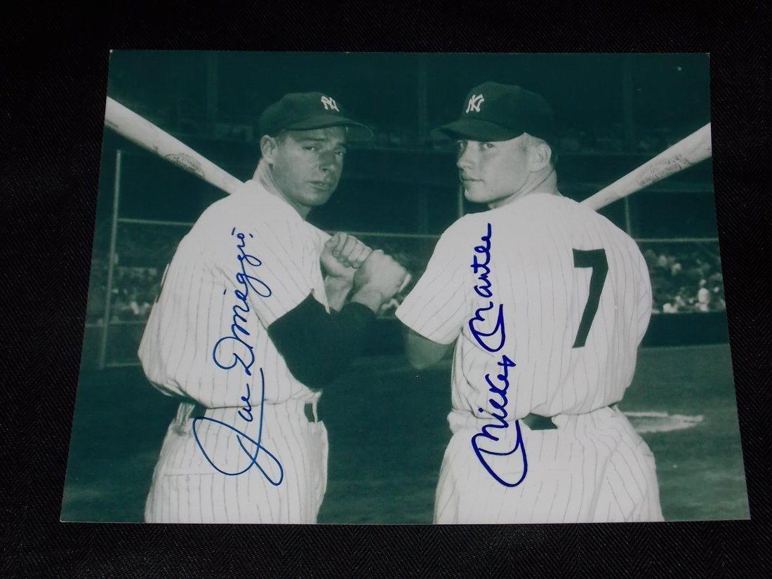 Joe DiMaagio & Mickey Mantle (1 of 1)