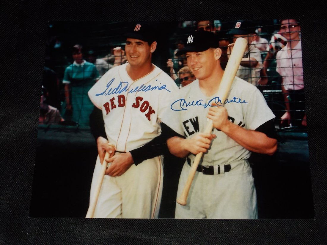 Ted Williams & Mickey Mantle (1 of 1)