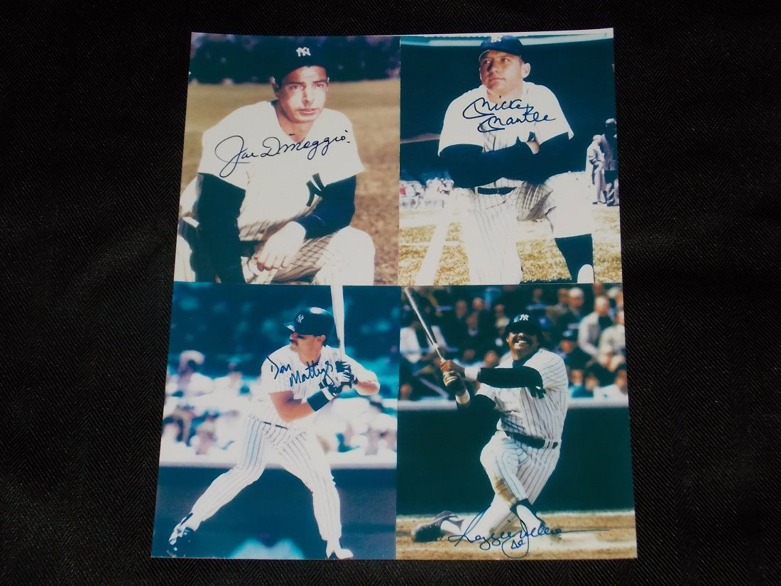 Yankee Greats Autographs (1 of 1)