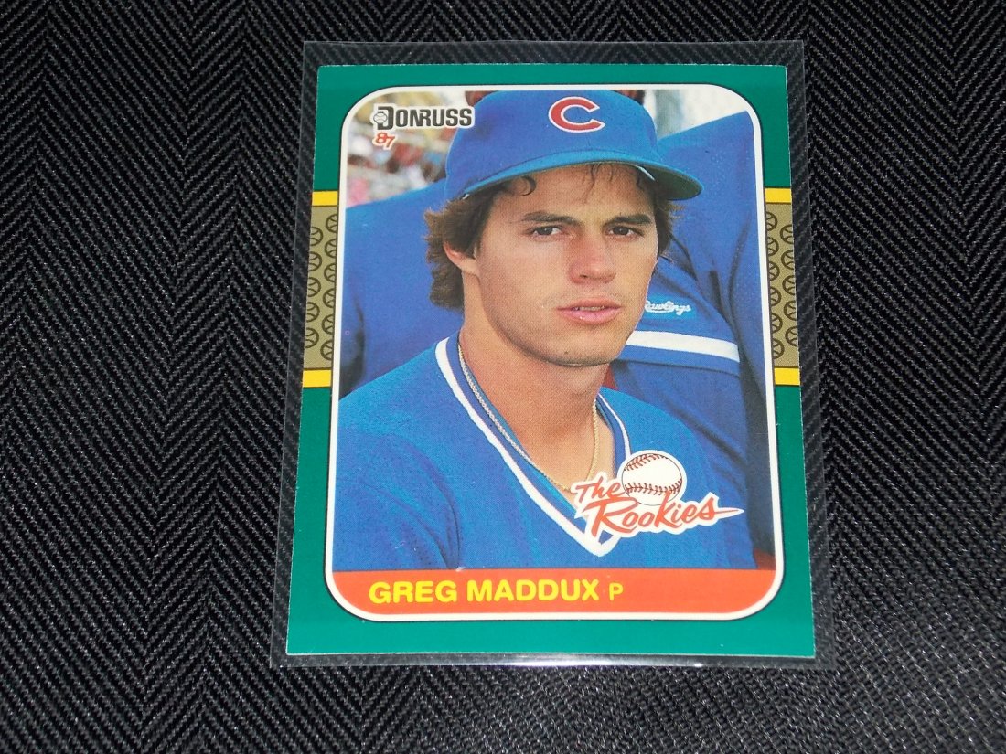 1987 Donruss: 1987 Donruss, ROOKIE, Greg Maddux, Cubs