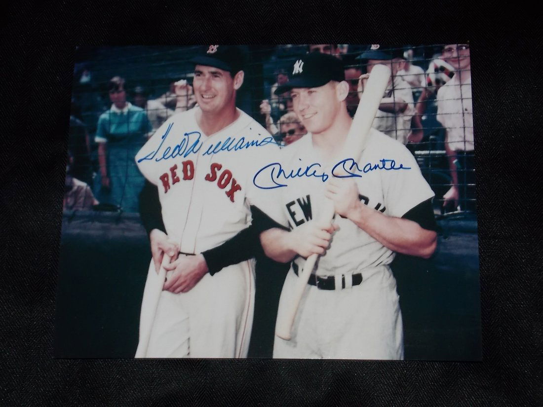 Ted Williams & Mickey Mantle (1 of 1)