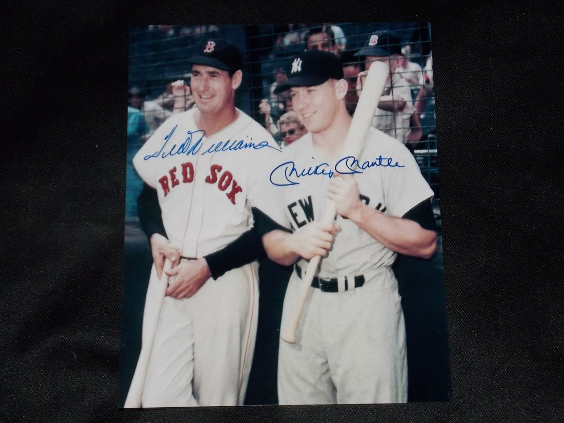 Ted Williams & Mickey Mantle (1 of 1)