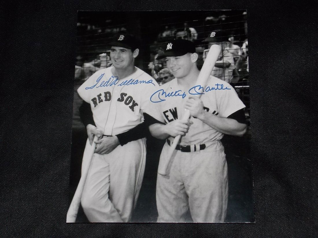 Ted Williams & Mickey Mantle (1 of 1)