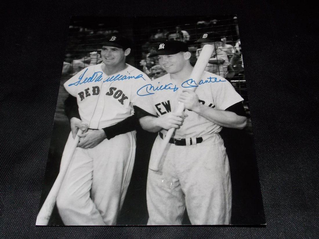 Ted Williams & Mickey Mantle (1 of 1)