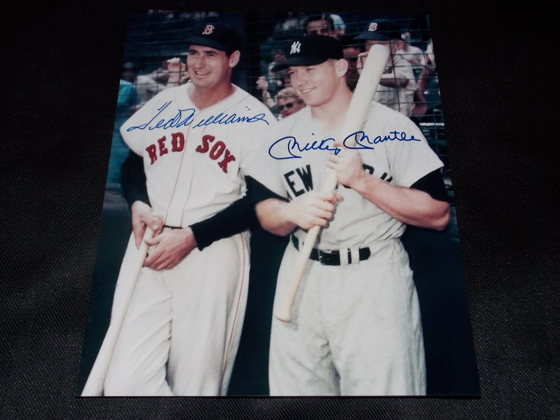 Ted Williams & Mickey Mantle (1 of 1)