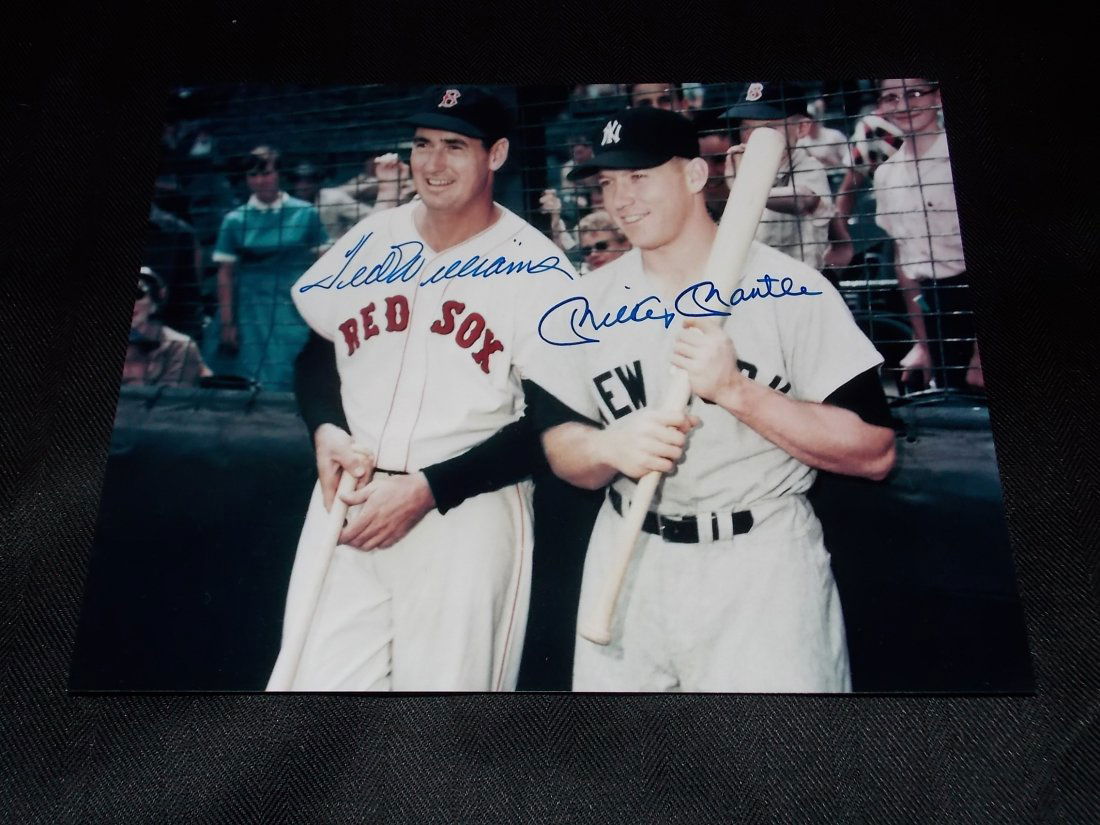 Ted Williams & Mickey Mantle (1 of 1)