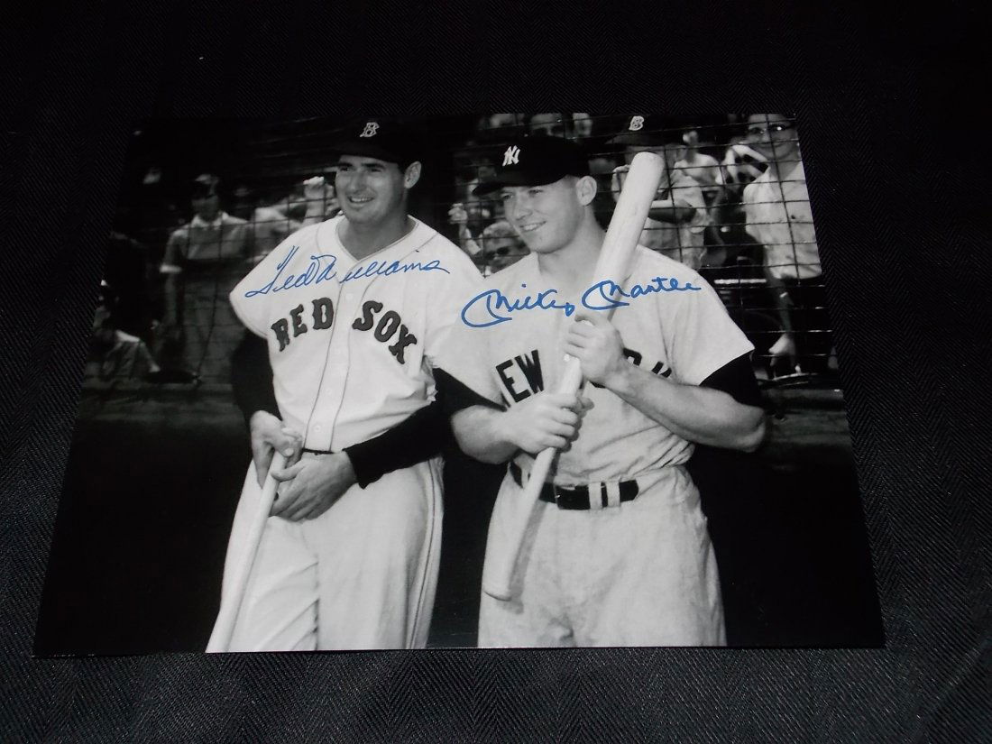 Ted Williams & Mickey Mantle (1 of 1)