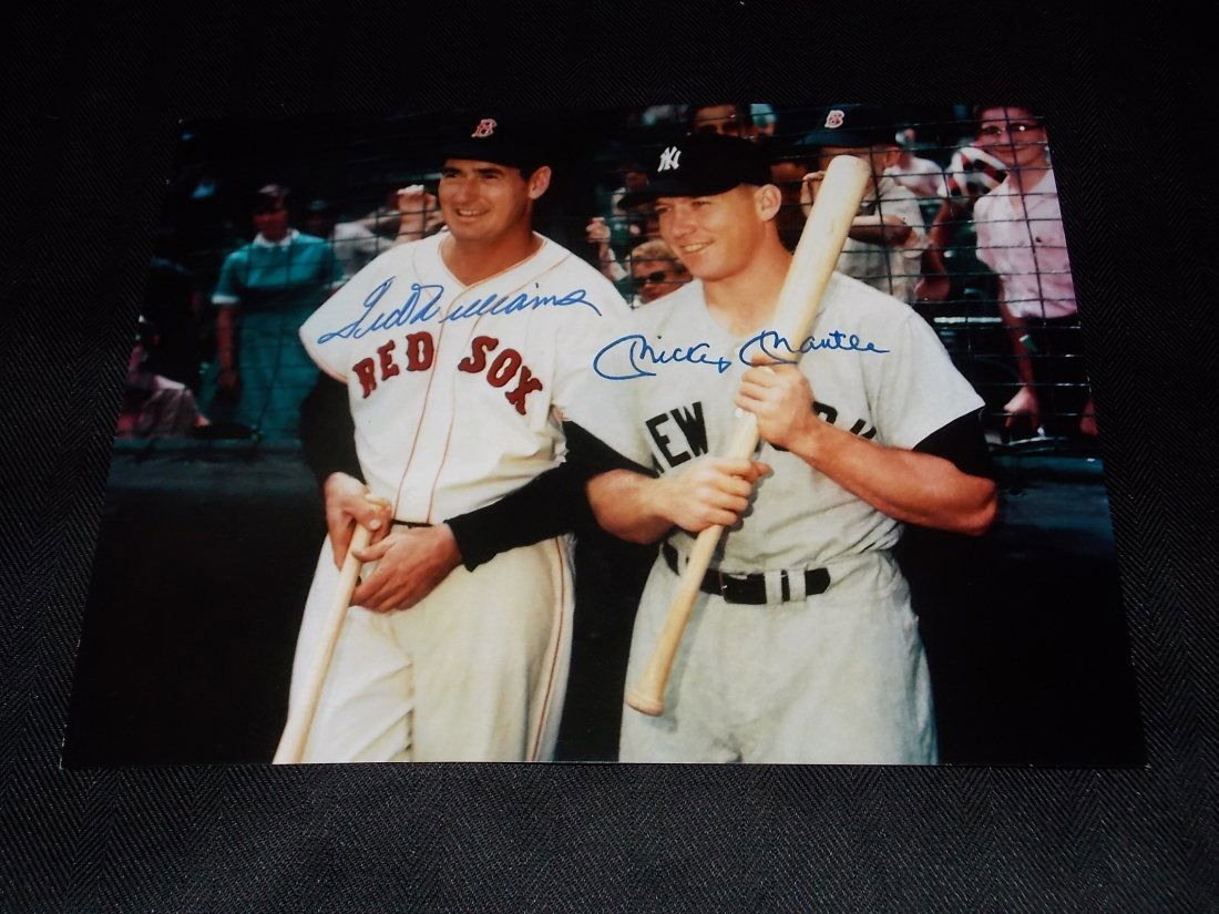 Ted Williams & Mickey Mantle (1 of 1)
