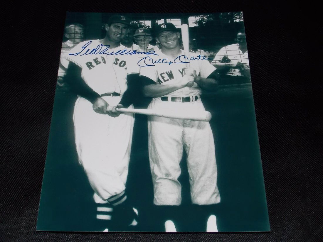 Ted Williams & Mickey Mantle (1 of 1)
