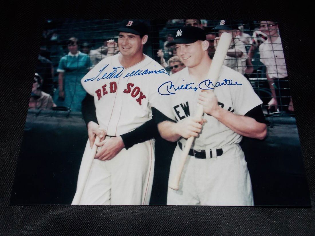 Ted Williams & Mickey Mantle (1 of 1)