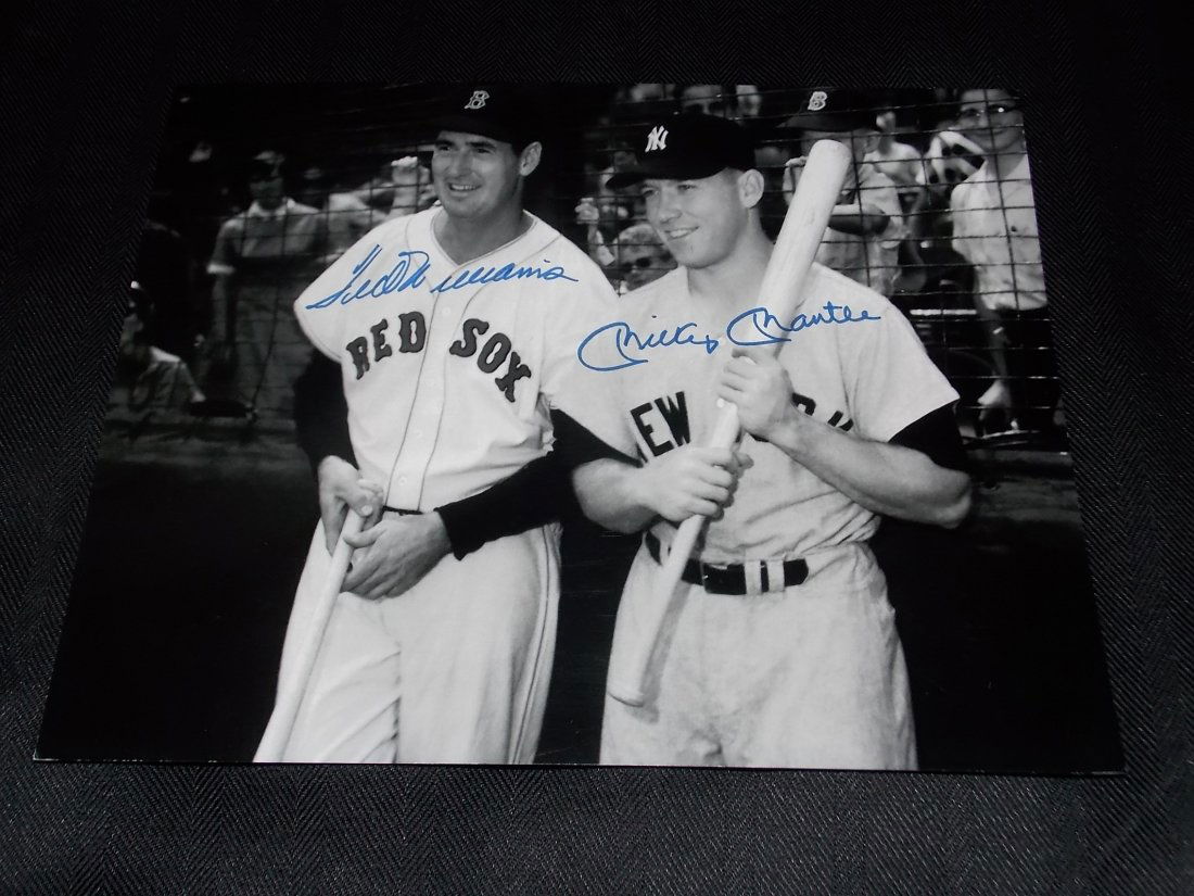 Ted Williams & Mickey Mantle (1 of 1)