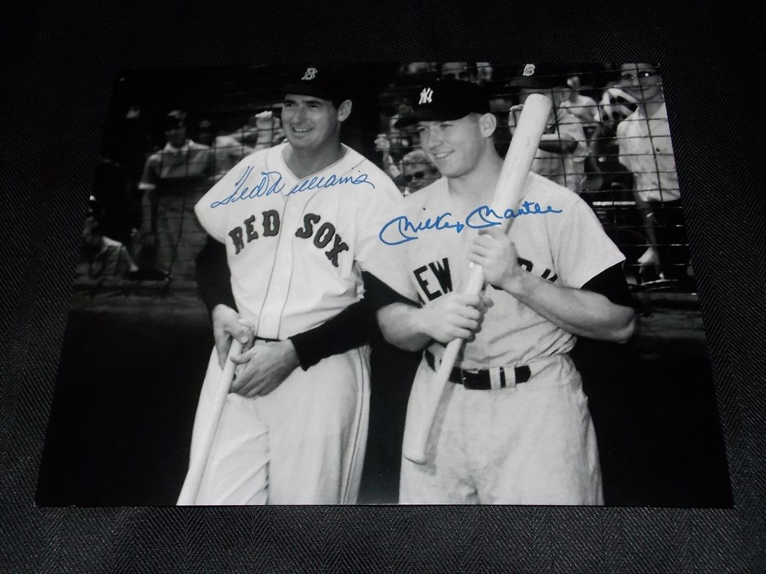 Ted Williams & Mickey Mantle (1 of 1)