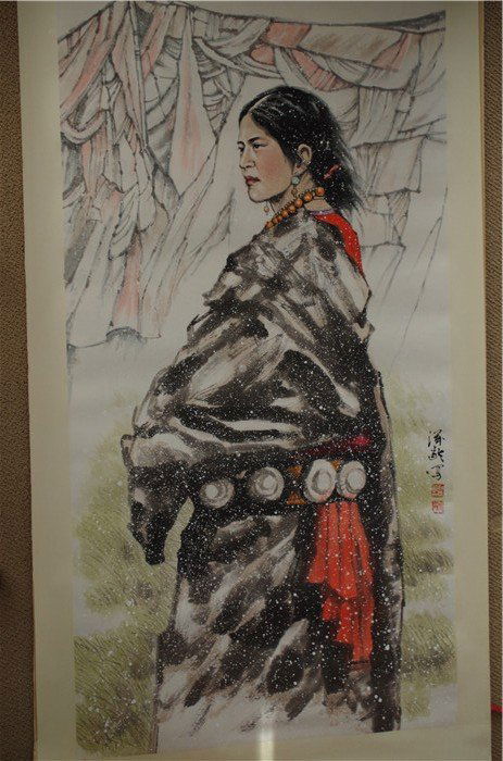 Chinese Painting DU ZI LING (1 of 5)