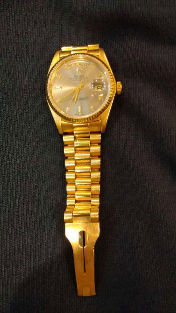 ROLEX WATCH 18KGOLD With Diamond (1 of 5)