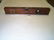 311: Vintage, Stanley rule and level, wood with brass t