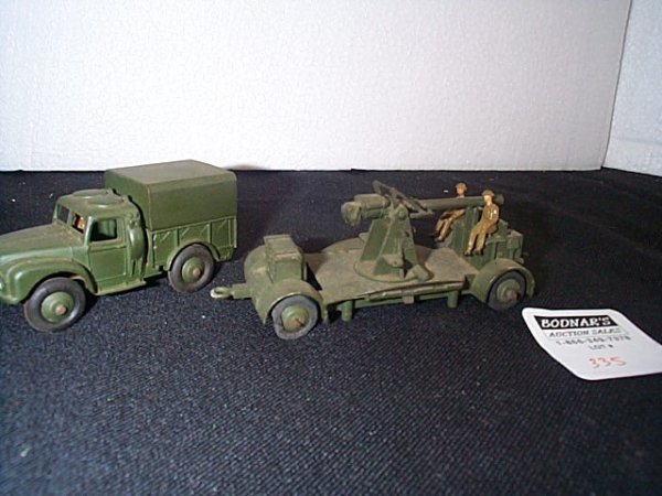 Lot of two, Dinky military vehicles. Includes, No - 2