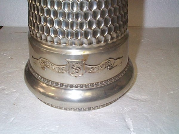 One of a kind store display oversized thimble mark - 2