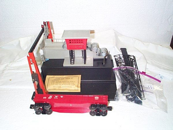 Lionel train accessory - Lionelville Culvert Type: Lionel train accessory - Lionelville Culvert Type Company #345 Culvert unloader. Comes with five steel pipes, steel pipe cargo box car #6342 and assembly #1022-37 with some other accessories. In good