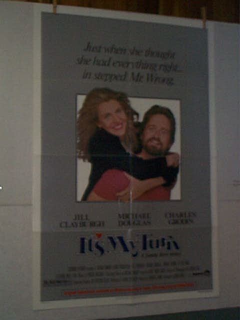 Original movie poster. 1 Sheet. "IT'S MY TURN". 