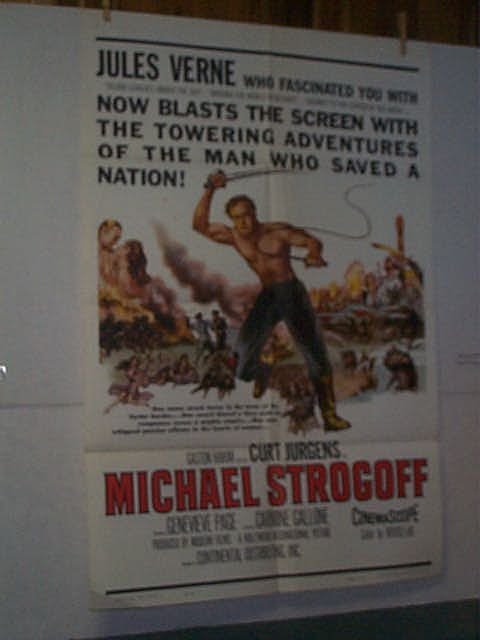 Original movie poster. 1 Sheet. "MICHAEL STROGOFF