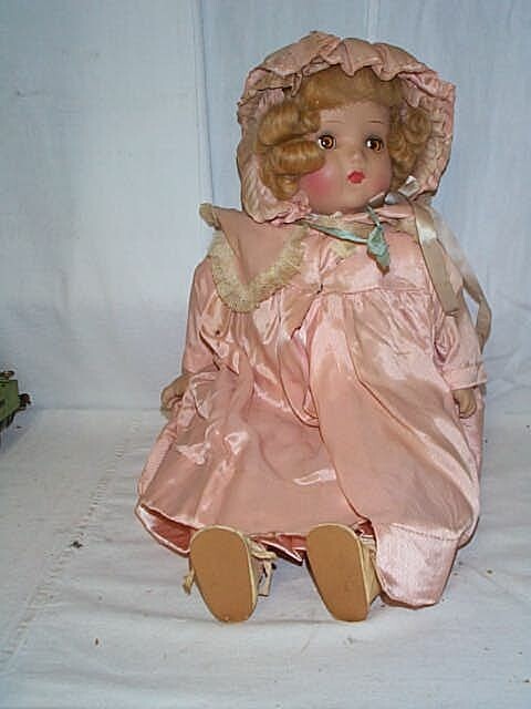 19 in. Horseman Composition Doll with cloth body, i