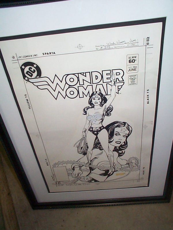 Framed DC Comics Sparta #304 ID C-361 June. Cover